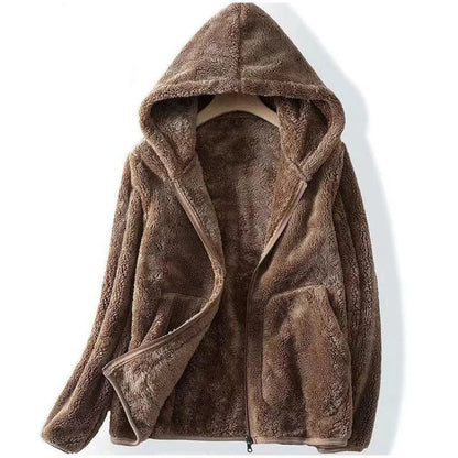 Soft Women's Zip Up Fleece Hoodie
