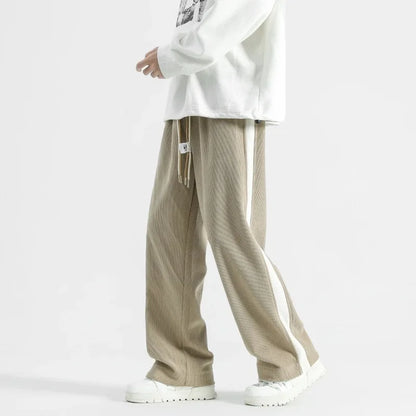 Comfortable Casual Sweatpants with Side Stripes