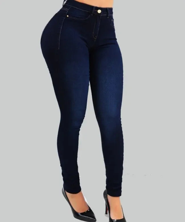 Classic Fit High Waist Women's Jeans - Nocini