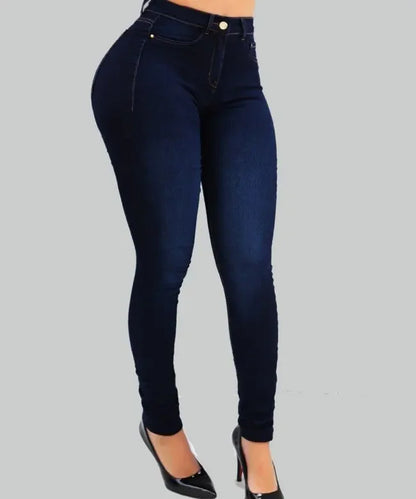 Classic Fit High Waist Women's Jeans - Nocini
