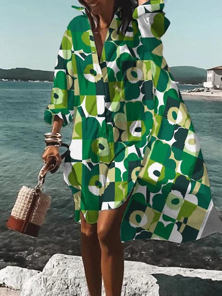Vibrant Flowy Sundress for Women