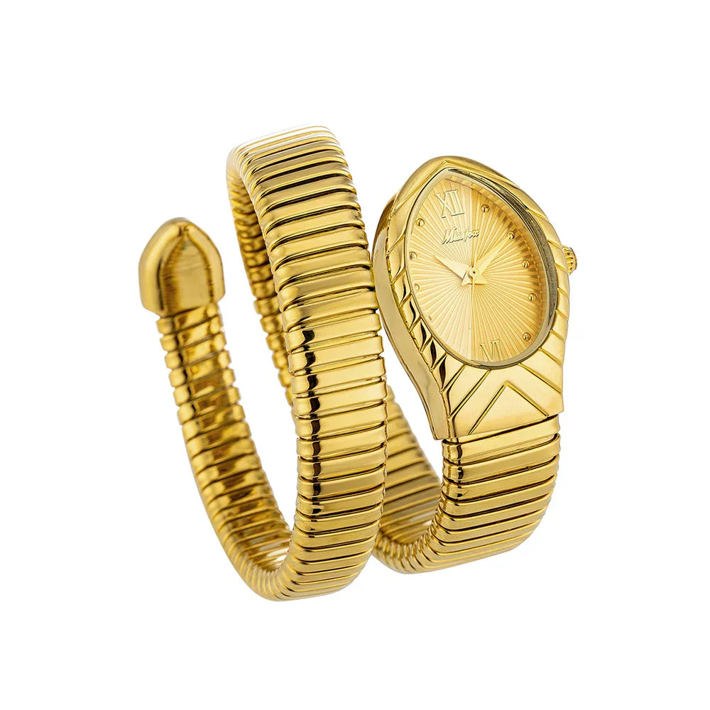 Stylish Snake Wrap Watch