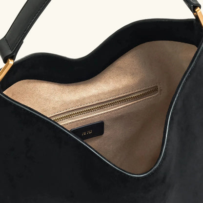 Relaxed Chic Drawstring Tote Bag