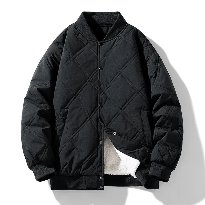 Warm Fleece Lined Winter Jacket - Nocini