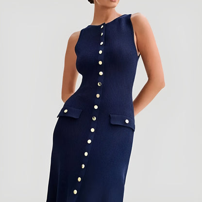 Floral Fit A-line Winter Dress