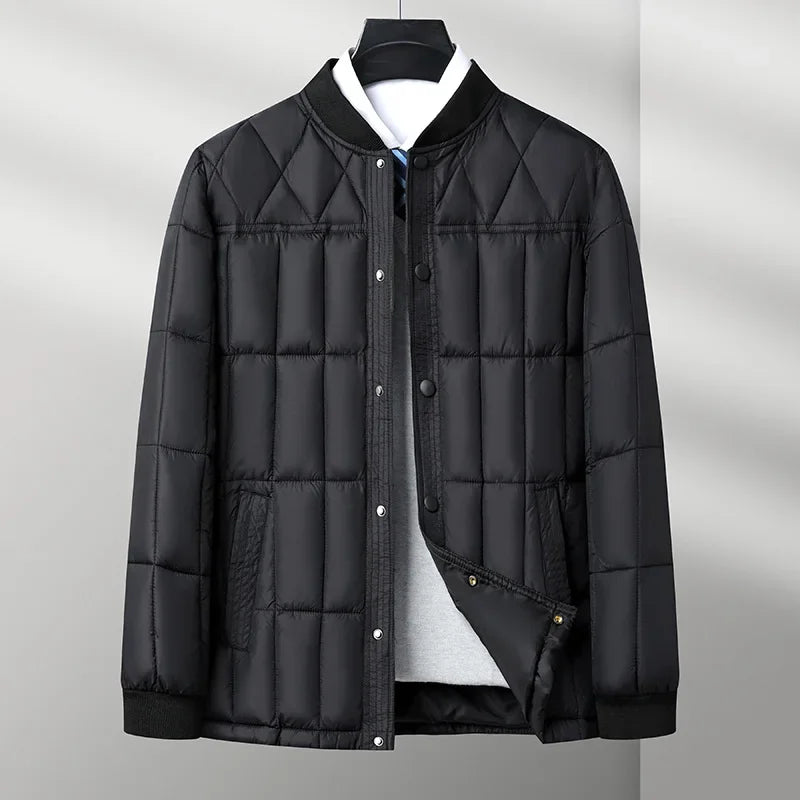 Fitted Waterproof Button Down Coat - Nocini