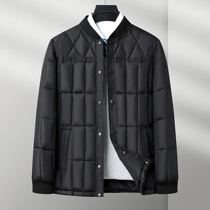 Fitted Waterproof Button Down Coat - Nocini