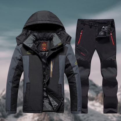 Warm Waterproof Ski Jacket Set - Nocini