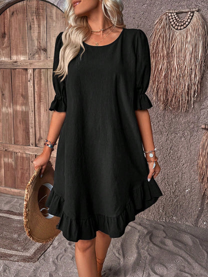 Comfortable Casual Loose Fit Women's Dress