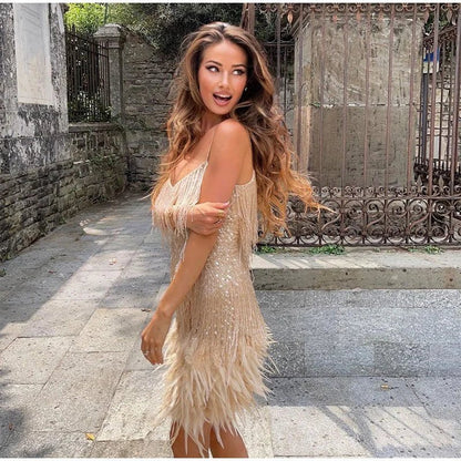 Lena - Elegant Sparkly Party Dress