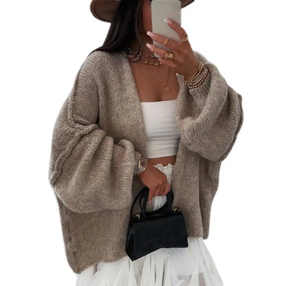 Soft Casual Knit Cardigan for Women