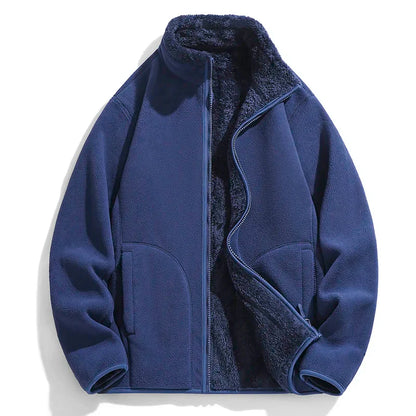 Cozy Fleece Lined Casual Jacket - Nocini