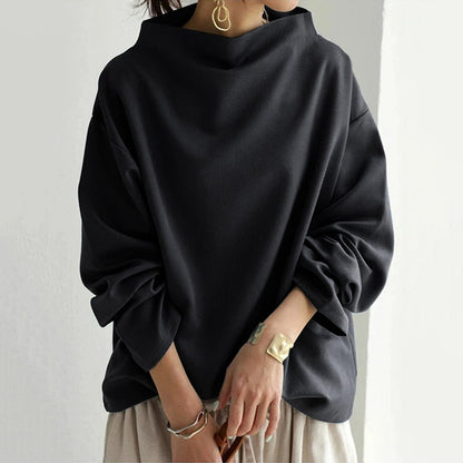 Cozy Crew Neck Sweater Top