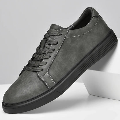 Authentic Real Leather Low Top Sneaker