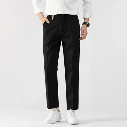 Slim Fit Business Pants Lightweight Comfortable Style