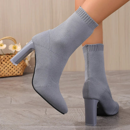 Warm Cable Knit Boot