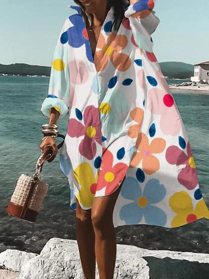 Vibrant Flowy Sundress for Women