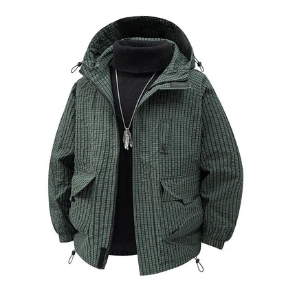 Casual Loose Fit Hooded Anorak Jacket