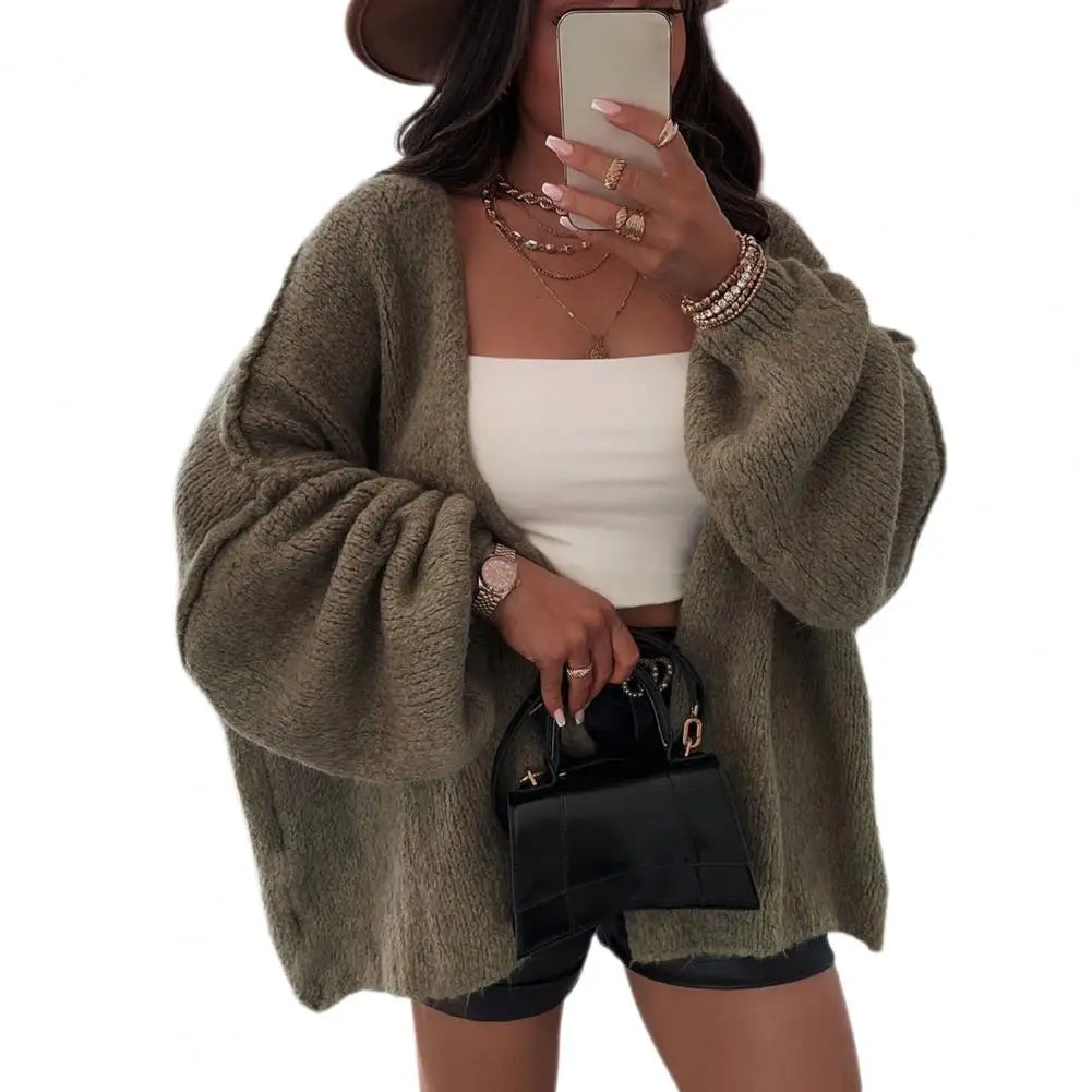 Soft Casual Knit Cardigan for Women