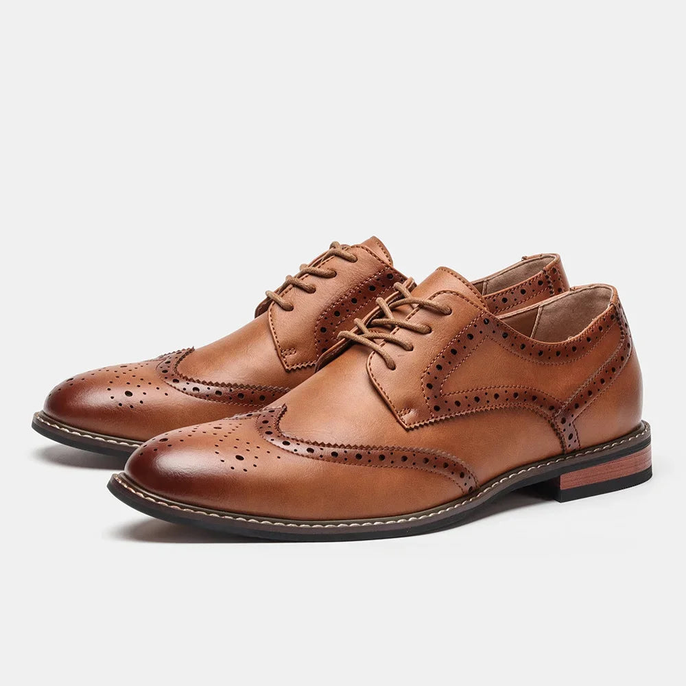 Classic Leather Lace Up Shoes