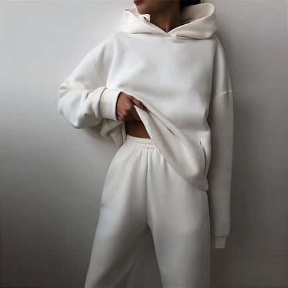 Comfortable Large Sweat Suit Set
