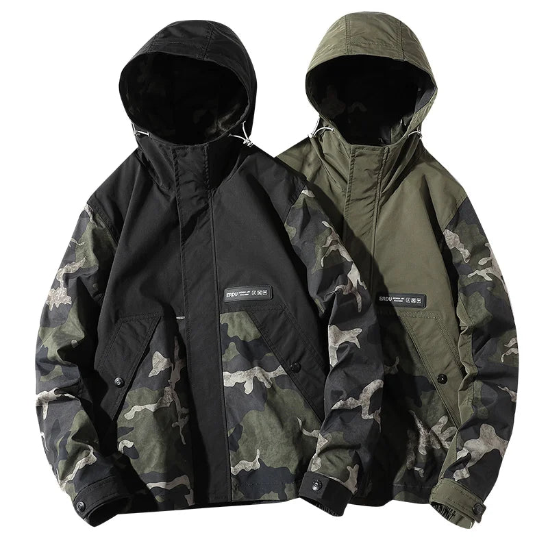 Mossy Green Camouflage Coat