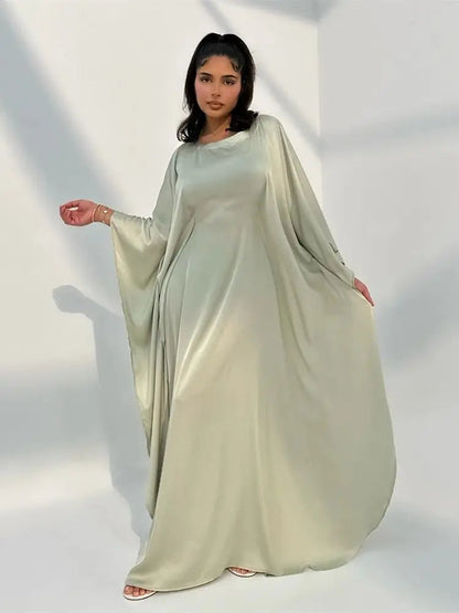 Beautiful Long Evening Dress with Thin Straps and High Cut