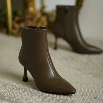 Low Heel Ankle Boots
