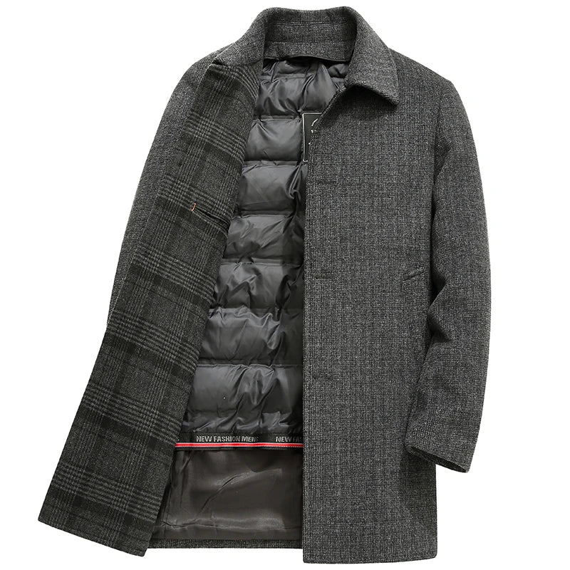 Classic Waterproof Long Coat - Nocini