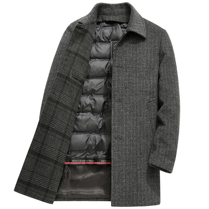 Classic Waterproof Long Coat - Nocini