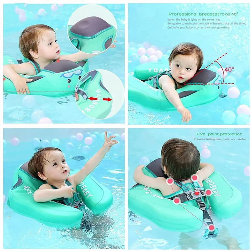 Kids Inflatable Pool Float with Canopy
