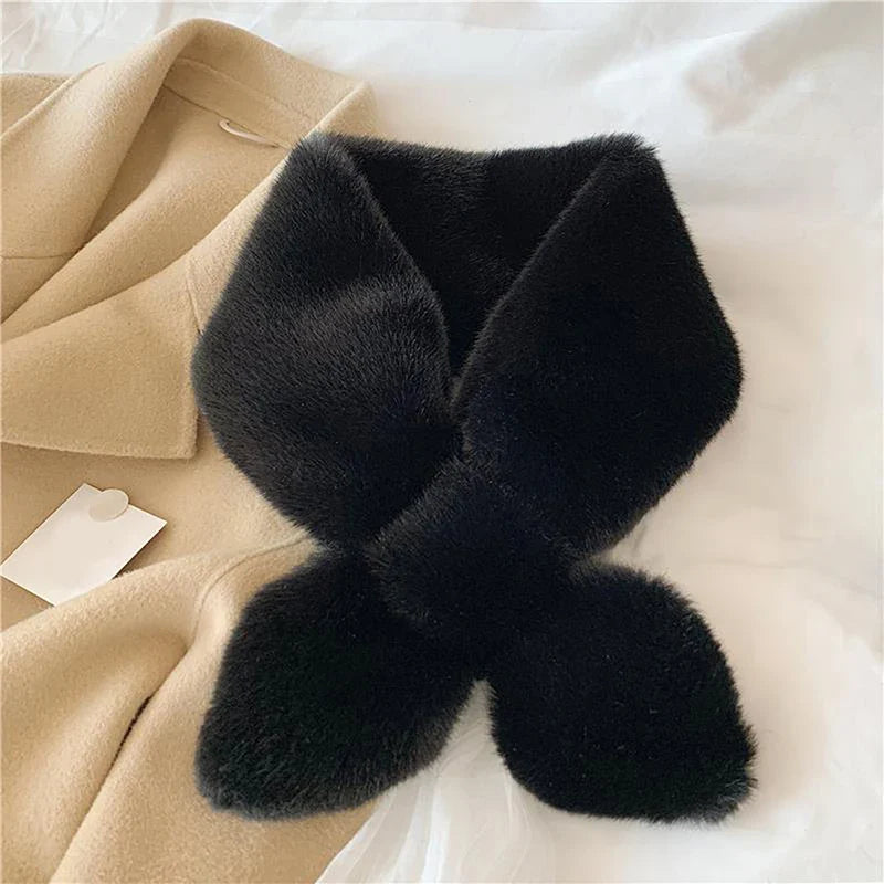 Warm Fleece Winter Scarf