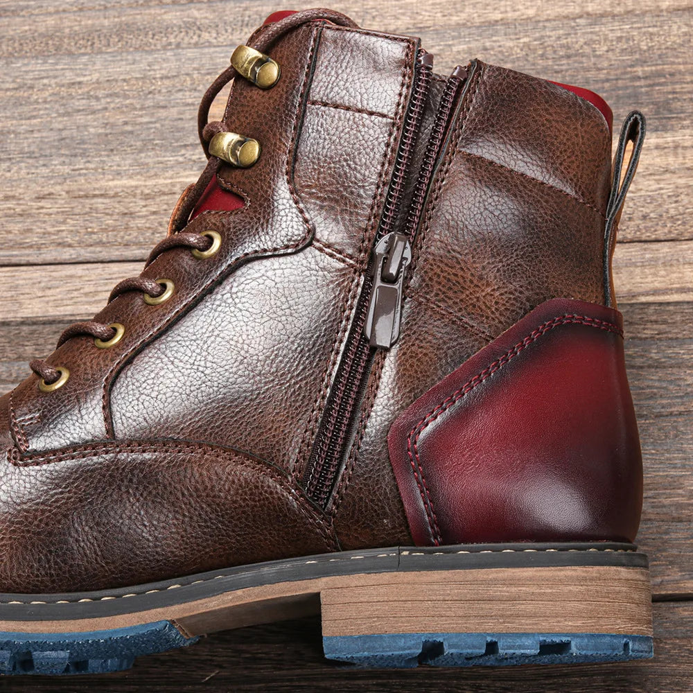 Classic Leather Cap Toe Boot