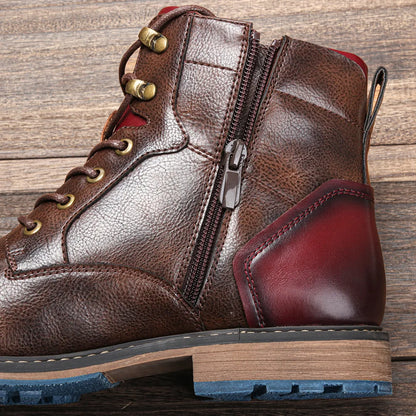 Classic Leather Cap Toe Boot