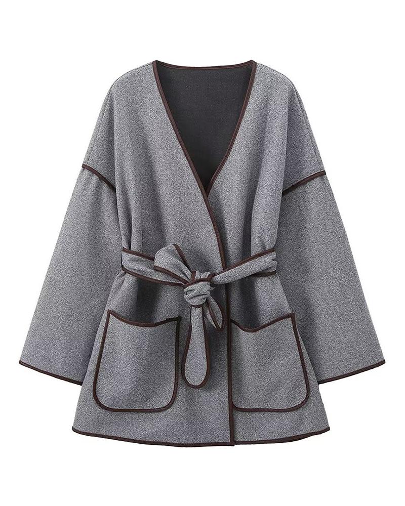 Delicate Floral Women's Coat