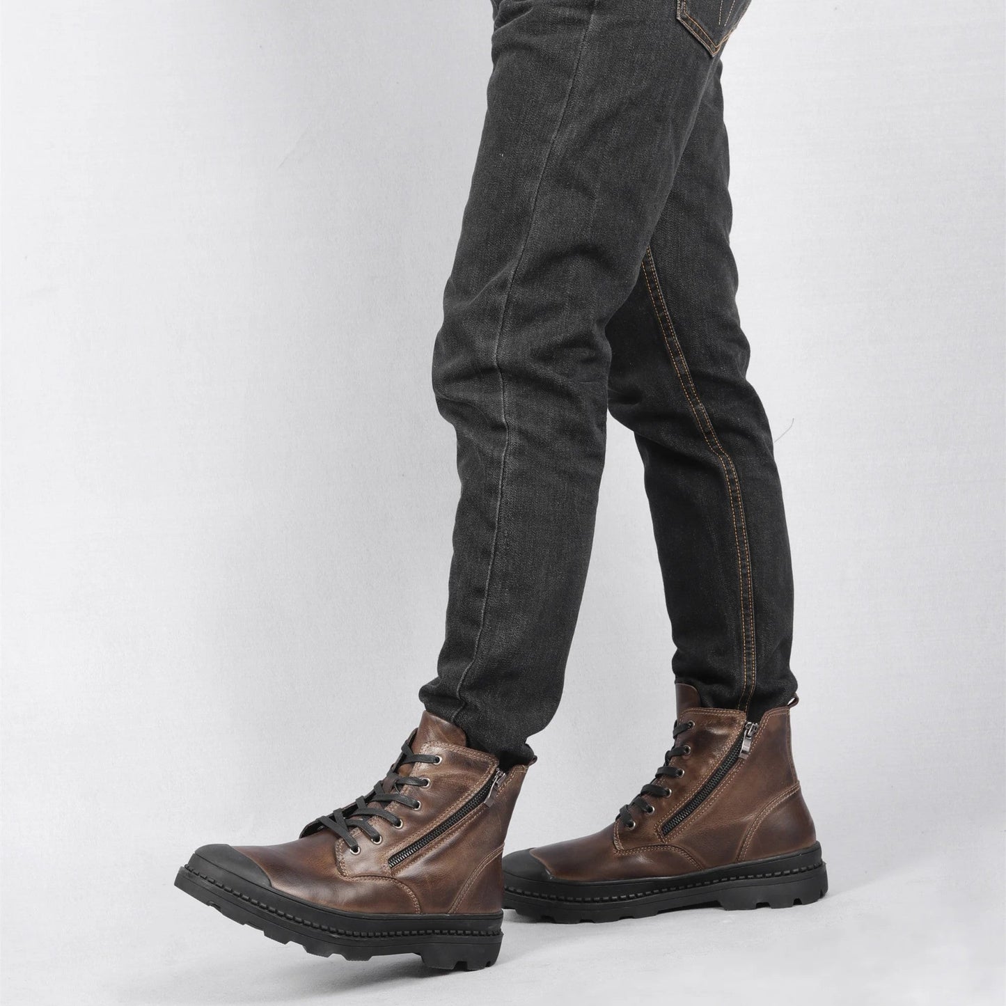 Classic Brown Ankle Boots