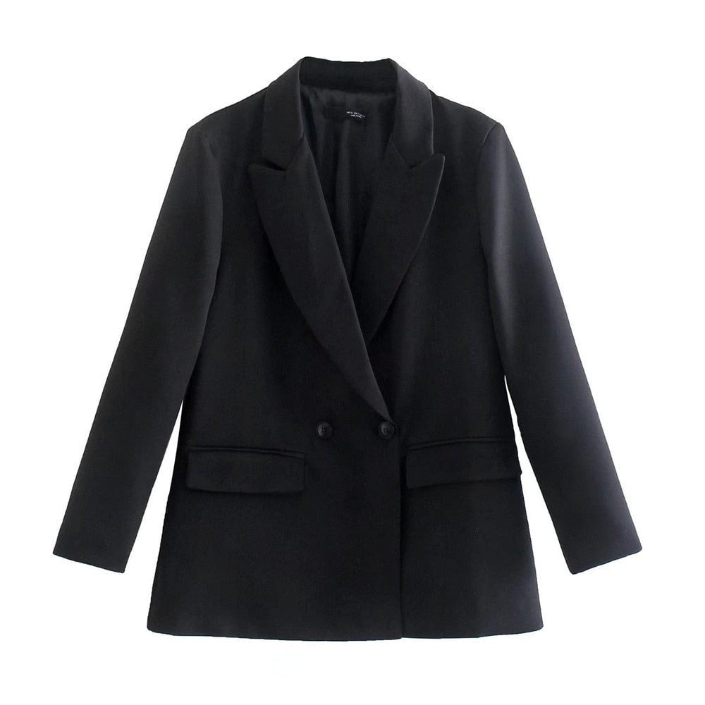 Classic Women's Double Breasted Jacket