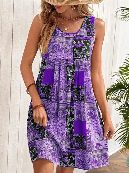 Chic Strapless Summer Dress