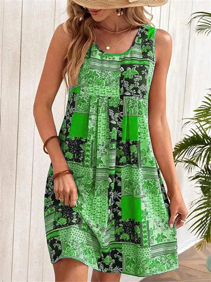 Chic Strapless Summer Dress
