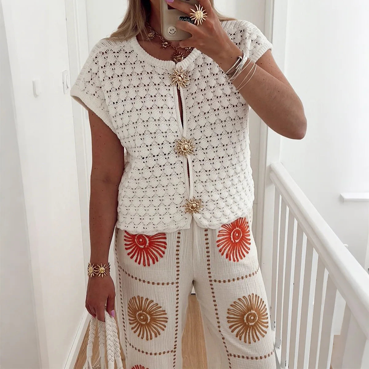 Handmade Crochet Summer Top - Nocini