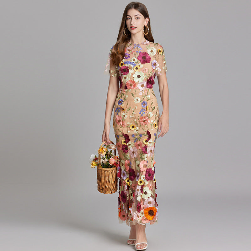 Lightweight Floral Ladies Summer Dress