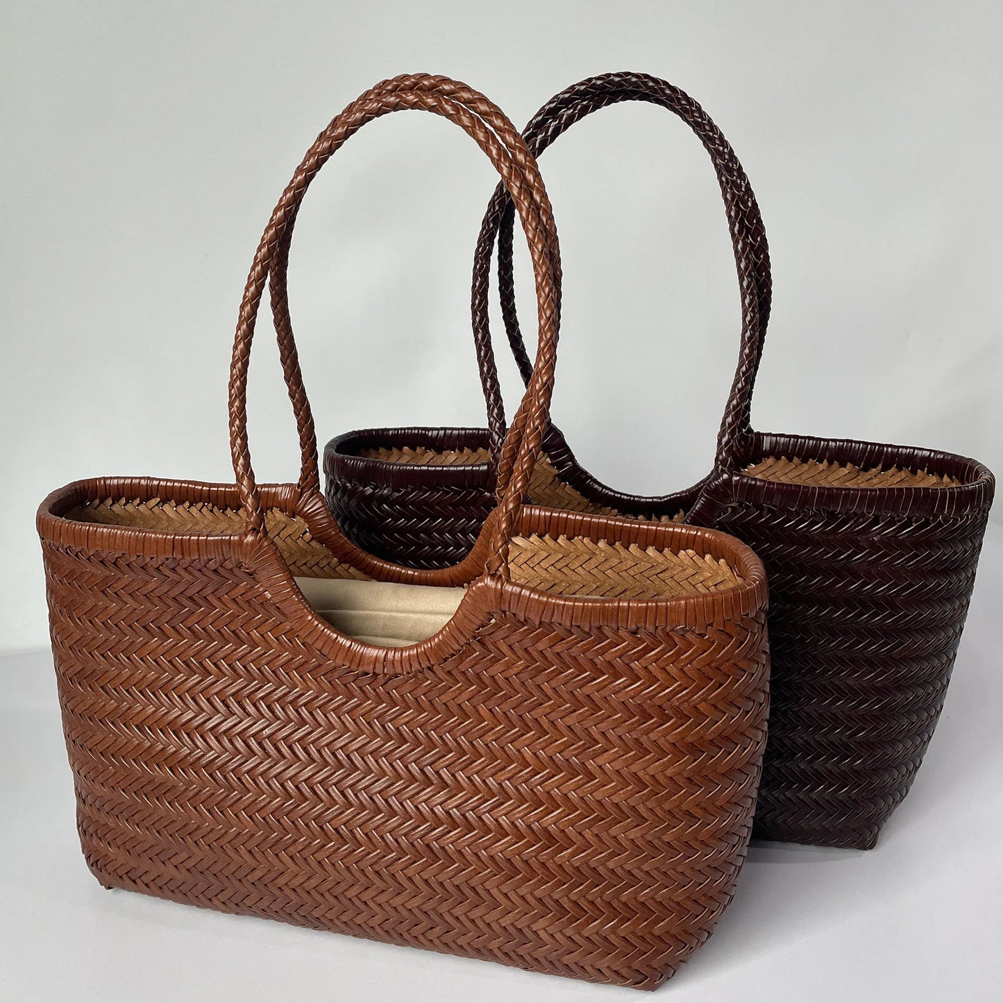 Classic Genuine Leather Shopper Bag