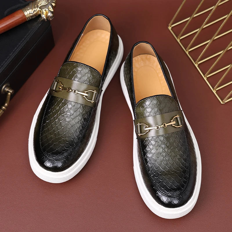Luxury Leather Tassel Loafer