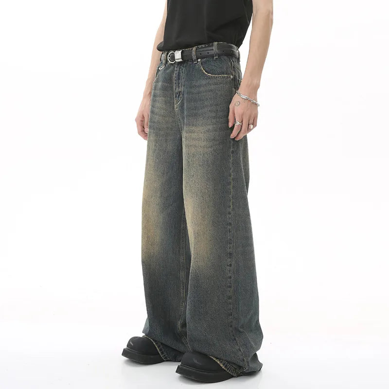 Comfortable Loose Fit Men's Winter Jeans