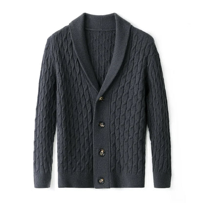 Cozy Cable Knit Cardigan Sweater