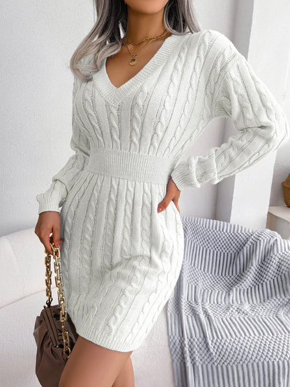 Petite Fit Knit Dress - Nocini