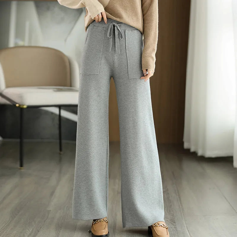 Warm Fit Women's Wool Trousers - Nocini