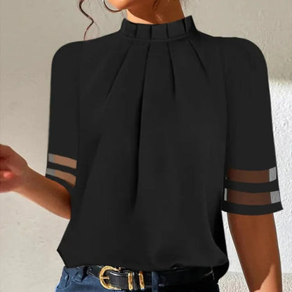 Ladies' Cold Shoulder Fashion Top - Nocini