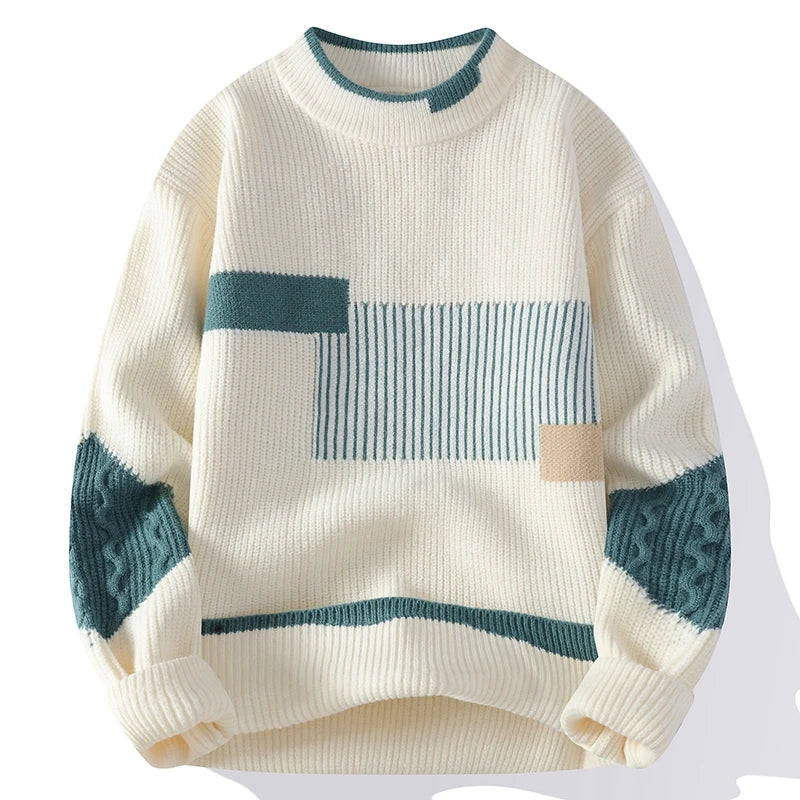 Colorful Knit Sweater Jacket - Nocini
