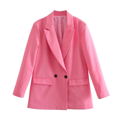 Classic Women's Double Breasted Jacket
